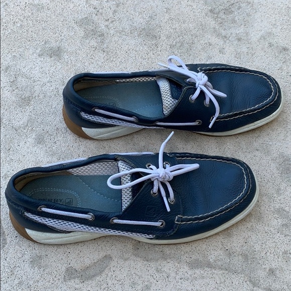 💚Sperry Top Sider Boat Shoe with Side Mesh Size 9.5 - Picture 4 of 7